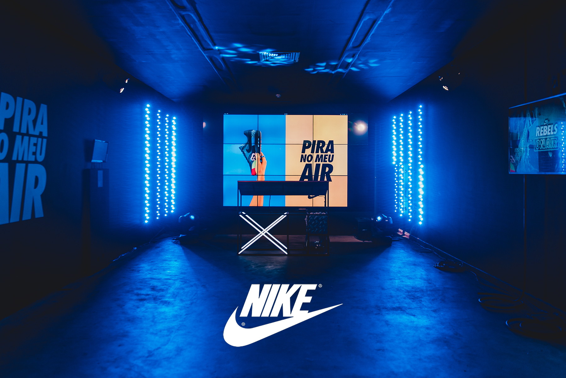 Nike Air Max © Instalação digital