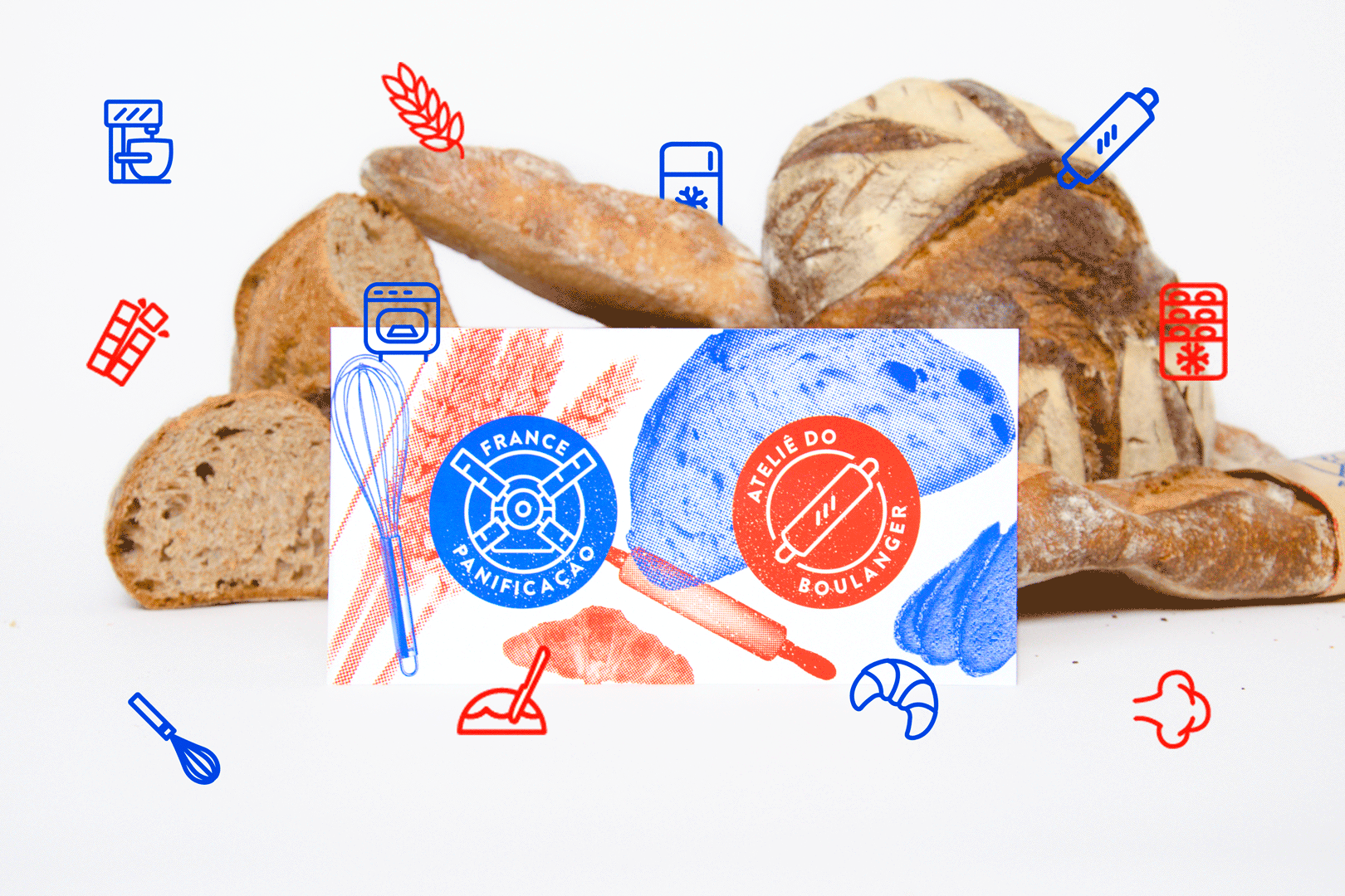 Identidade visual France Panificação e Ateliê do Boulanger, RegularSwitch